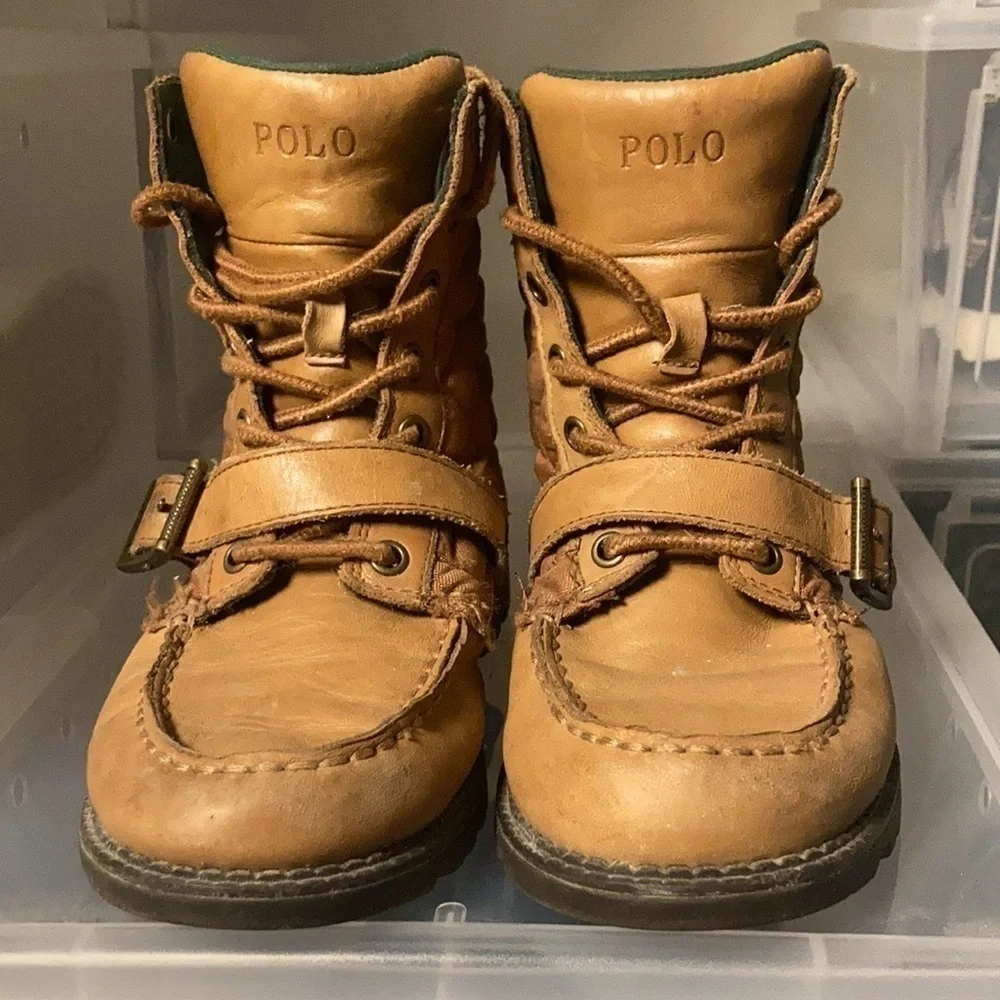 𝅺BOY’S Leather Ranger Hi II Boot - Picture 2 of 5